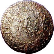 UK 1 Farthing (Surrey Kingston-upon-Thames. J. Feillder) KINGSTON VPON THAMES F I A coin reverse UK 1 Farthing (Surrey Kingston-upon-Thames. J. Feillder) KINGSTON VPON THAMES F I A coin reverse