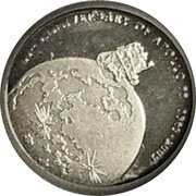 Cook Islands 10 Dollars (Elizabeth II Apollo 11 Mission) 40TH ANNIVERSARY OF APOLLO 11 1969-2009 coin reverse Cook Islands 10 Dollars (Elizabeth II Apollo 11 Mission) 40TH ANNIVERSARY OF APOLLO 11 1969-2009 coin reverse