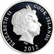 Cook Islands 10 Dollars Elizabeth II Chamundi Temple 2012  Reverse Proof ELIZABETH II COOK ISLANDS IRB 2012 coin obverse Cook Islands 10 Dollars Elizabeth II Chamundi Temple 2012  Reverse Proof ELIZABETH II COOK ISLANDS IRB 2012 coin obverse