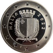 Malta 10 Euro (Maltese National Anthem Innu Malti) MALTA 2022 REPUBBLIKA TA' MALTA 10 EURO coin obverse Malta 10 Euro (Maltese National Anthem Innu Malti) MALTA 2022 REPUBBLIKA TA' MALTA 10 EURO coin obverse