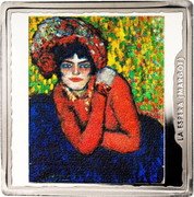 Spain 10 Euro (The Wait (Margot)) LA ESPERA (MARGOT) coin reverse