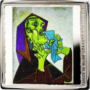 Spain 10 Euro (Weeping Woman's Head with Handkerchief III) CABEZA DE MUJER LLORANDO CON PAÑUELO III coin reverse