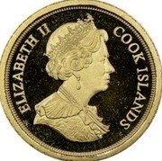 Cook Islands 2 Cents (Elizabeth II Maundy Money) ELIZABETH II COOK ISLANDS coin obverse