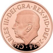 UK 2 Pence (Squirrel) CHARLES III DEI GRA REX FID DEF MJ 2024 coin obverse UK 2 Pence (Squirrel) CHARLES III DEI GRA REX FID DEF MJ 2024 coin obverse