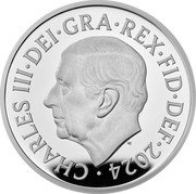UK 2 Pence (Squirrel) CHARLES III DEI GRA REX FID DEF MJ 2024 coin obverse UK 2 Pence (Squirrel) CHARLES III DEI GRA REX FID DEF MJ 2024 coin obverse