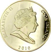 Cook Islands 200 Dollars (Elizabeth II Polar Bears) ELIZABETH II COOK ISLANDS 2010 coin obverse Cook Islands 200 Dollars (Elizabeth II Polar Bears) ELIZABETH II COOK ISLANDS 2010 coin obverse