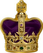 Samoa 25 Dollars Coronation of King Charles III. Imperial State Crown 2023  coin reverse Samoa 25 Dollars Coronation of King Charles III. Imperial State Crown 2023  coin reverse