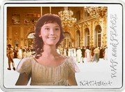 Cook Islands 5 Dollars Elizabeth II Natasha 2012  Proof WAR AND PEACE NATASHA coin reverse Cook Islands 5 Dollars Elizabeth II Natasha 2012  Proof WAR AND PEACE NATASHA coin reverse