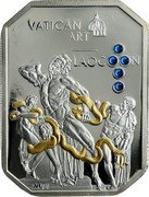 Cook Islands 5 Dollars (Vatican Art. Laokoon) VATICAN ART LAOOCON 2011 coin reverse Cook Islands 5 Dollars (Vatican Art. Laokoon) VATICAN ART LAOOCON 2011 coin reverse