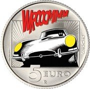 Italy 5 Euro (Diabolic.Ginko) WROOOMMM 2023 5 EURO R MOMONI coin reverse Italy 5 Euro (Diabolic.Ginko) WROOOMMM 2023 5 EURO R MOMONI coin reverse