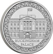 UK 5 Pounds (Buckingham Palace) BUCKINGHAM PALACE MDG coin reverse UK 5 Pounds (Buckingham Palace) BUCKINGHAM PALACE MDG coin reverse
