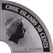 Cook Islands 50 Cents Elizabeth II Oil Production and Gas Industry. Part 2/4 2006  Proof COOK ISLANDS 50 CENTS IRB 1/2 OZ .999 SILVER coin obverse Cook Islands 50 Cents Elizabeth II Oil Production and Gas Industry. Part 2/4 2006  Proof COOK ISLANDS 50 CENTS IRB 1/2 OZ .999 SILVER coin obverse