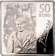 Spain 50 Euro (Woman with Raised Arms) 50 EURO ♔M PICASSO coin reverse Spain 50 Euro (Woman with Raised Arms) 50 EURO ♔M PICASSO coin reverse