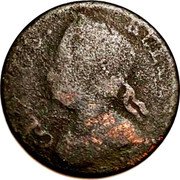 UK 1/2 Penny (George Rules. Delectan Dus) GEORGE RULES coin obverse UK 1/2 Penny (George Rules. Delectan Dus) GEORGE RULES coin obverse