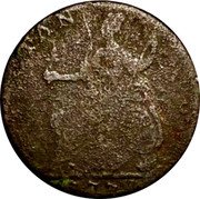 UK 1/2 Penny (George Rules. Delectan Dus) DELECTAN DUS 1771 coin reverse UK 1/2 Penny (George Rules. Delectan Dus) DELECTAN DUS 1771 coin reverse