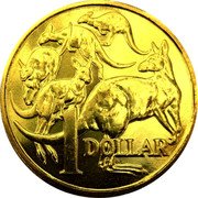 Australia 1 Dollar (Gottwald Issue) 1 DOLLAR coin reverse Australia 1 Dollar (Gottwald Issue) 1 DOLLAR coin reverse