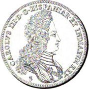 Netherlands 1 Ducaton (Charles III) CAROLVS III D G HISPANIAR ET INDIARVM REX coin obverse Netherlands 1 Ducaton (Charles III) CAROLVS III D G HISPANIAR ET INDIARVM REX coin obverse
