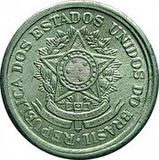 Brazil 10 Centavos National Arms 1959 KM# 564 REPUBLICA DOS ESTADOS UNIDOS DO BRASIL ESTADOS UNIDOS DO BRASIL 15 DE NOVEMBRO DE 1889 coin obverse Brazil 10 Centavos National Arms 1959 KM# 564 REPUBLICA DOS ESTADOS UNIDOS DO BRASIL ESTADOS UNIDOS DO BRASIL 15 DE NOVEMBRO DE 1889 coin obverse