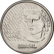 Brazil 10 Centavos Liberty 1995 KM# 633 BRASIL coin obverse Brazil 10 Centavos Liberty 1995 KM# 633 BRASIL coin obverse