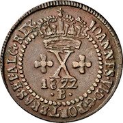 Brazil 10 Reis John VI 1822 B KM# 314.2 JOANNES VI D G PORT BRAS ET ALG REX X 1821 B coin obverse Brazil 10 Reis John VI 1822 B KM# 314.2 JOANNES VI D G PORT BRAS ET ALG REX X 1821 B coin obverse