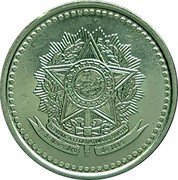 Brazil 100 Cruzeiros National Arms 1986 KM# 595 REPÚBLICA FEDERATIVA DO BRASIL 15 DE NOVEMBRO DE 1889 coin obverse Brazil 100 Cruzeiros National Arms 1986 KM# 595 REPÚBLICA FEDERATIVA DO BRASIL 15 DE NOVEMBRO DE 1889 coin obverse