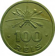 Brazil 100 Reis 400th Anniversary of the Colonization of Brazil 1932 KM# 527 100 RÉIS coin reverse Brazil 100 Reis 400th Anniversary of the Colonization of Brazil 1932 KM# 527 100 RÉIS coin reverse