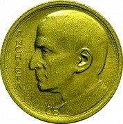 Brazil 1000 Reis Jose de Anchieta 1938 LGCB under chin KM# 541 A N C H I E T A CB coin reverse Brazil 1000 Reis Jose de Anchieta 1938 LGCB under chin KM# 541 A N C H I E T A CB coin reverse