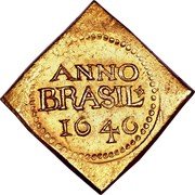 Brazil 12 Florin Occupation Coinage 1646 KM# 7.1 ANNO BRASIL 1646 coin reverse Brazil 12 Florin Occupation Coinage 1646 KM# 7.1 ANNO BRASIL 1646 coin reverse
