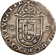 Brazil 125 Reis Countermarked Coin ND (1663) KM# 30 IOANNES.IV.D.G.REX.PORTVGALIE coin obverse Brazil 125 Reis Countermarked Coin ND (1663) KM# 30 IOANNES.IV.D.G.REX.PORTVGALIE coin obverse
