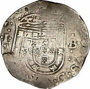 Brazil 150 Reis Countermarked Coin ND (1663) KM# 31 coin obverse Brazil 150 Reis Countermarked Coin ND (1663) KM# 31 coin obverse