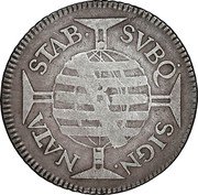 Brazil 160 Reis Joao V 1749 R KM# 156.2 SVBQ SIGN. NATA STAB. coin reverse Brazil 160 Reis Joao V 1749 R KM# 156.2 SVBQ SIGN. NATA STAB. coin reverse