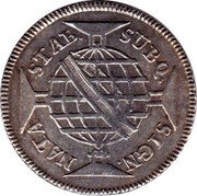 Brazil 160 Reis Maria I 1790 KM# 220.2 STAB. SUBQ SIGN. NATA coin reverse Brazil 160 Reis Maria I 1790 KM# 220.2 STAB. SUBQ SIGN. NATA coin reverse