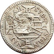 Brazil 160 Reis Joao ND (1809) R Host date: 1771 KM# 296 SVB Q SIGN. NATA STAB. coin reverse Brazil 160 Reis Joao ND (1809) R Host date: 1771 KM# 296 SVB Q SIGN. NATA STAB. coin reverse