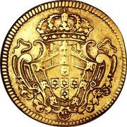 Brazil 1600 Reis Joao V 1729 B Herit. Signature 3024, F,VF - $12,500. KM# 124 coin reverse Brazil 1600 Reis Joao V 1729 B Herit. Signature 3024, F,VF - $12,500. KM# 124 coin reverse
