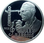 Brazil 2 Reais 100th Anniversary of the Birth of Ary Barroso 2003 Proof KM# 663 CENTENÁRIO 1903 ARY BARROSO 2003 coin reverse Brazil 2 Reais 100th Anniversary of the Birth of Ary Barroso 2003 Proof KM# 663 CENTENÁRIO 1903 ARY BARROSO 2003 coin reverse
