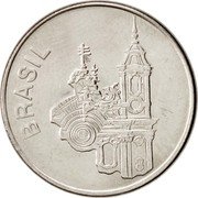 Brazil 20 Cruzeiros Francis of Assisi Church 1983 KM# 593.1 BRASIL coin obverse Brazil 20 Cruzeiros Francis of Assisi Church 1983 KM# 593.1 BRASIL coin obverse