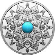 Canada 20 Dollars Celebrating Canada’s Diversity. Transcendence and Tranquility 2024 SKE coin reverse