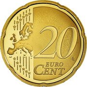 France 20 Euro Cent (Josephine Baker) KM# 3324 20 EURO CENT LL coin reverse France 20 Euro Cent (Josephine Baker) KM# 3324 20 EURO CENT LL coin reverse