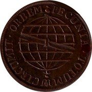 Brazil 20 Reis Joao 1818 KM# 315 PECUNIA TOTUM CIRCUMIT ORBEM coin reverse Brazil 20 Reis Joao 1818 KM# 315 PECUNIA TOTUM CIRCUMIT ORBEM coin reverse