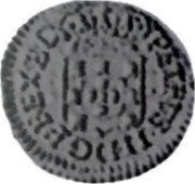 Brazil 20 Reis Peter II ND (1695) KM# 73 PETRVS. II. DG. P. REX. E. B. D coin obverse Brazil 20 Reis Peter II ND (1695) KM# 73 PETRVS. II. DG. P. REX. E. B. D coin obverse