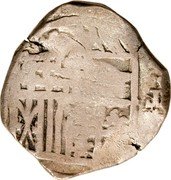 Brazil 240 Reis Joao IV Countermarked Coin ND (1643) KM# 3 coin obverse Brazil 240 Reis Joao IV Countermarked Coin ND (1643) KM# 3 coin obverse