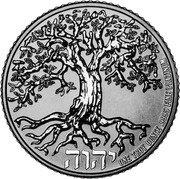 Niue 250 Dollars (Tree of Life) ALL HIS WORSHIPPER MUST יהוה ONE TROY OUNCE .9995 FINE PLATINUM coin reverse Niue 250 Dollars (Tree of Life) ALL HIS WORSHIPPER MUST יהוה ONE TROY OUNCE .9995 FINE PLATINUM coin reverse
