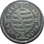 Brazil 320 Reis Peter II 1695 KM# 81.1 SVBQ SIGN. NATA STAB. coin reverse Brazil 320 Reis Peter II 1695 KM# 81.1 SVBQ SIGN. NATA STAB. coin reverse