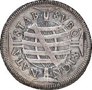 Brazil 320 Reis Peter II 1699 KM# 89.1 SVBQ SIGN. NATA STAB. coin reverse Brazil 320 Reis Peter II 1699 KM# 89.1 SVBQ SIGN. NATA STAB. coin reverse