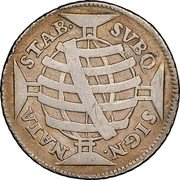 Brazil 320 Reis Jose I 1752 KM# 169.2 SVBQ SIGN. NATA STAB. coin reverse Brazil 320 Reis Jose I 1752 KM# 169.2 SVBQ SIGN. NATA STAB. coin reverse