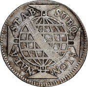 Brazil 320 Reis Jose I 1773 KM# 192.2 SIGN NATA STAB SUBQ coin reverse Brazil 320 Reis Jose I 1773 KM# 192.2 SIGN NATA STAB SUBQ coin reverse