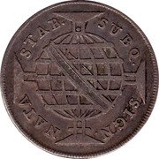 Brazil 320 Reis Maria I 1793 KM# 221.2 STAB. SUBQ. SIGN. NATA. coin reverse Brazil 320 Reis Maria I 1793 KM# 221.2 STAB. SUBQ. SIGN. NATA. coin reverse