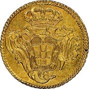 Brazil 3200 Reis Jose I 1756 R Herit. Signatures 3012, MS65 - $37,500. KM# 183.2 coin reverse Brazil 3200 Reis Jose I 1756 R Herit. Signatures 3012, MS65 - $37,500. KM# 183.2 coin reverse