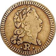 Brazil 400 Reis Joao V 1734 R KM# 152 R coin obverse Brazil 400 Reis Joao V 1734 R KM# 152 R coin obverse