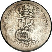 Brazil 400 Reis Countermarked Coinage ND KM# D471 HISPAN... coin reverse Brazil 400 Reis Countermarked Coinage ND KM# D471 HISPAN... coin reverse